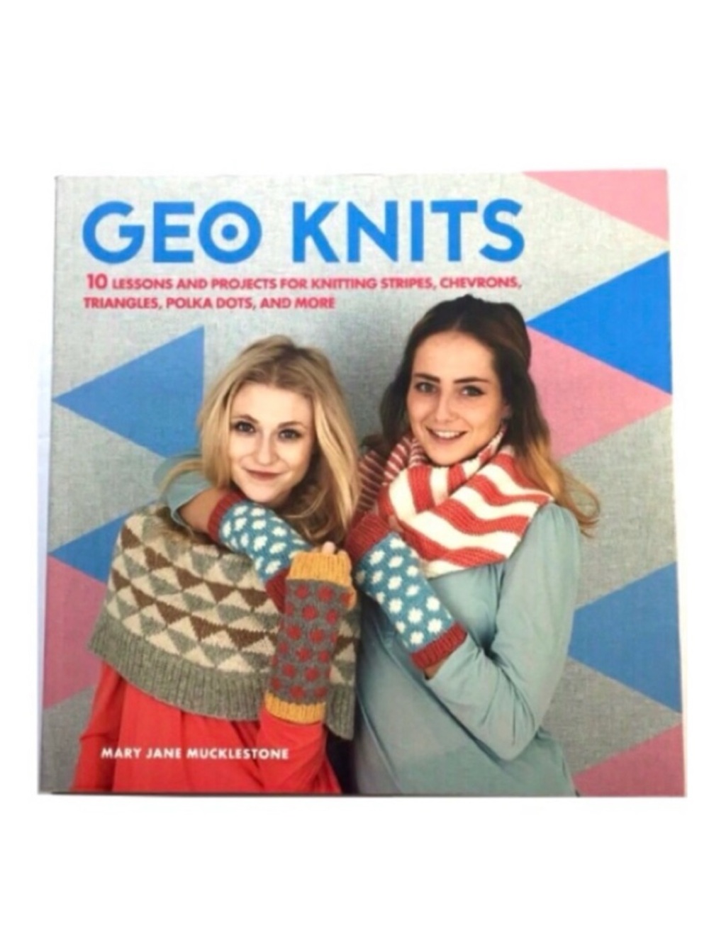 New Geo Knits Book with Modern Pattern Lessons